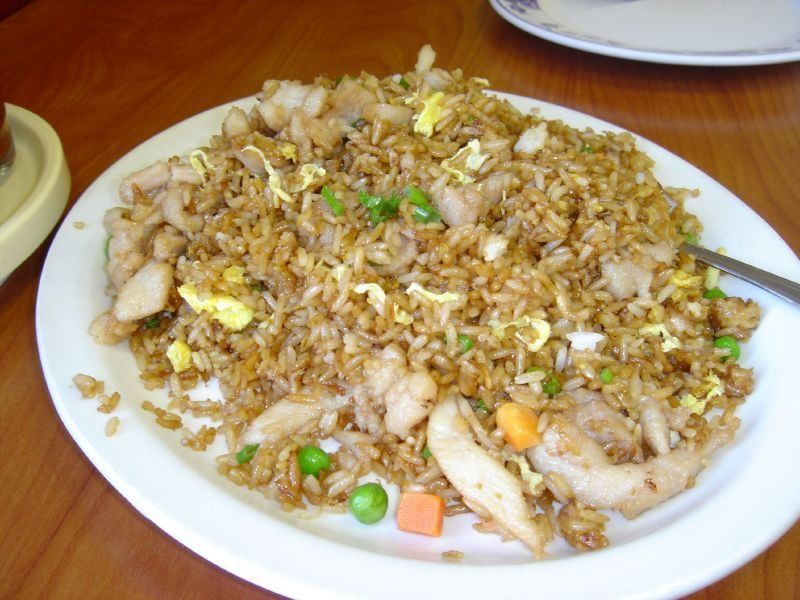 Chopper reccomend Asian chicken fried rice
