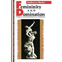 Winger reccomend Domination femininity gender in oppression phenomenology study thinking