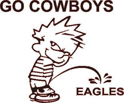 Eagles piss on