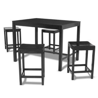 Light Y. reccomend Asian pub table chairs black