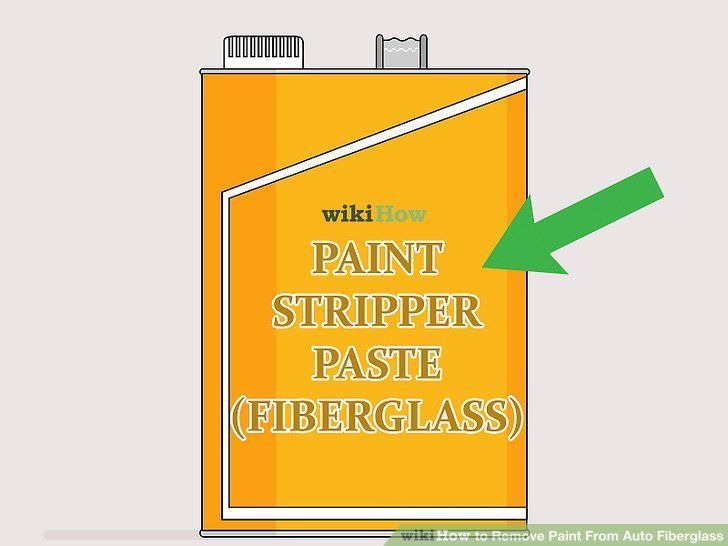 Fiberglass paint stripper