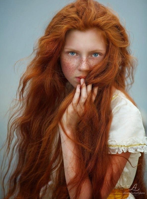 Free natural redhead freckles