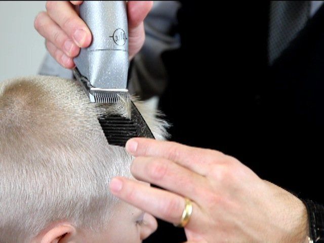 best of Cutting hair Hand job tube while