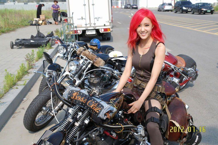 Genghis reccomend Hot redhead biker