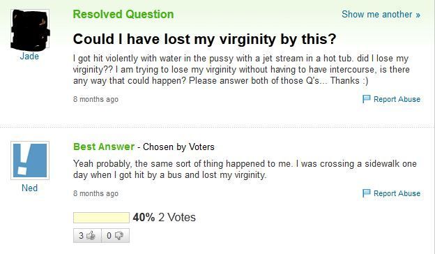 Hot C. reccomend How can you loose your virginity