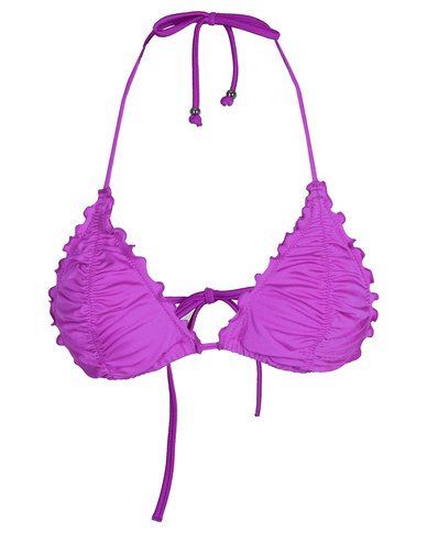 Purple shimmer bikini