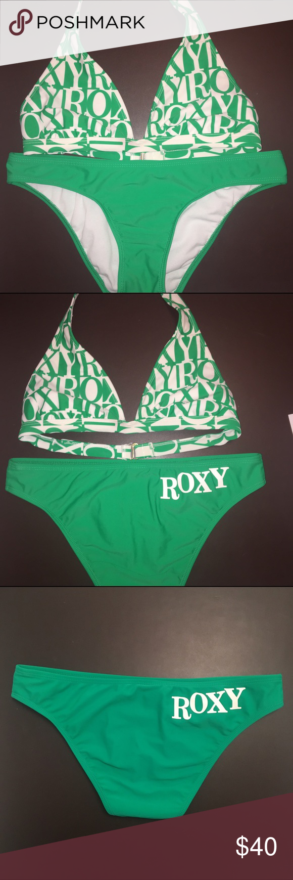 Moonshine reccomend Roxy green bikini