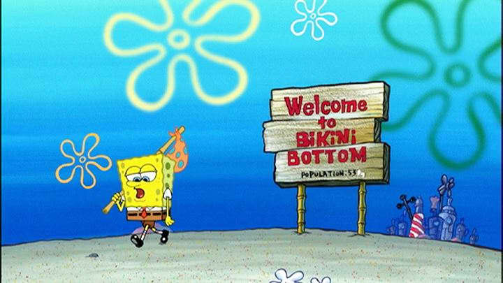 Spongebobs bikini bottom