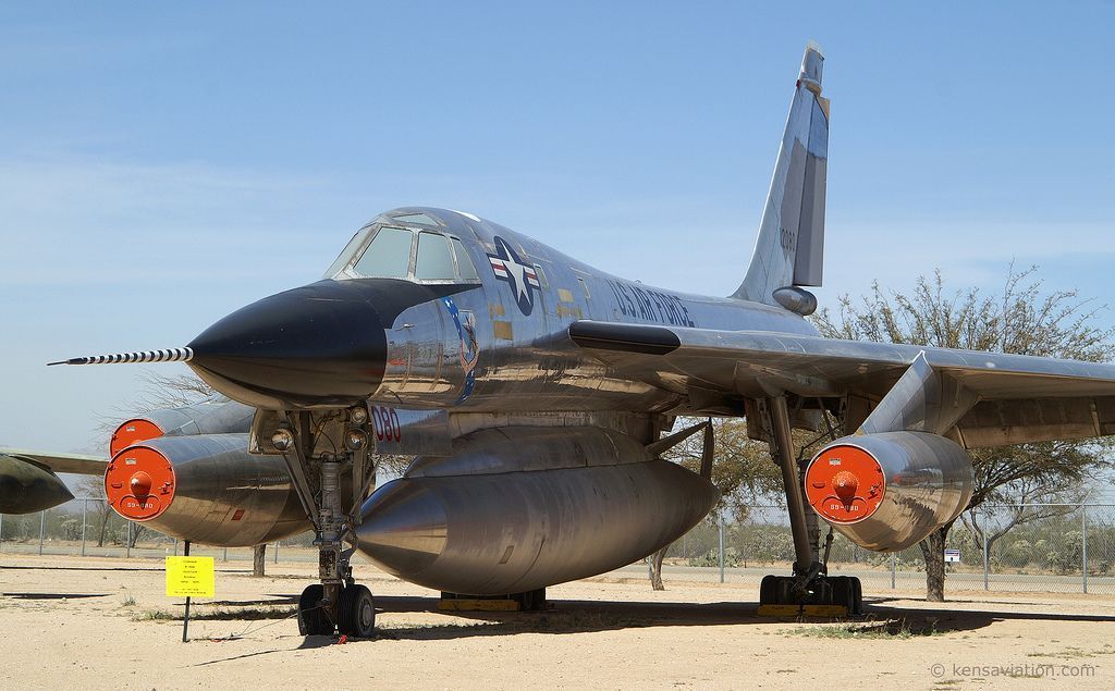 Supersonic bomber b-58 hustler
