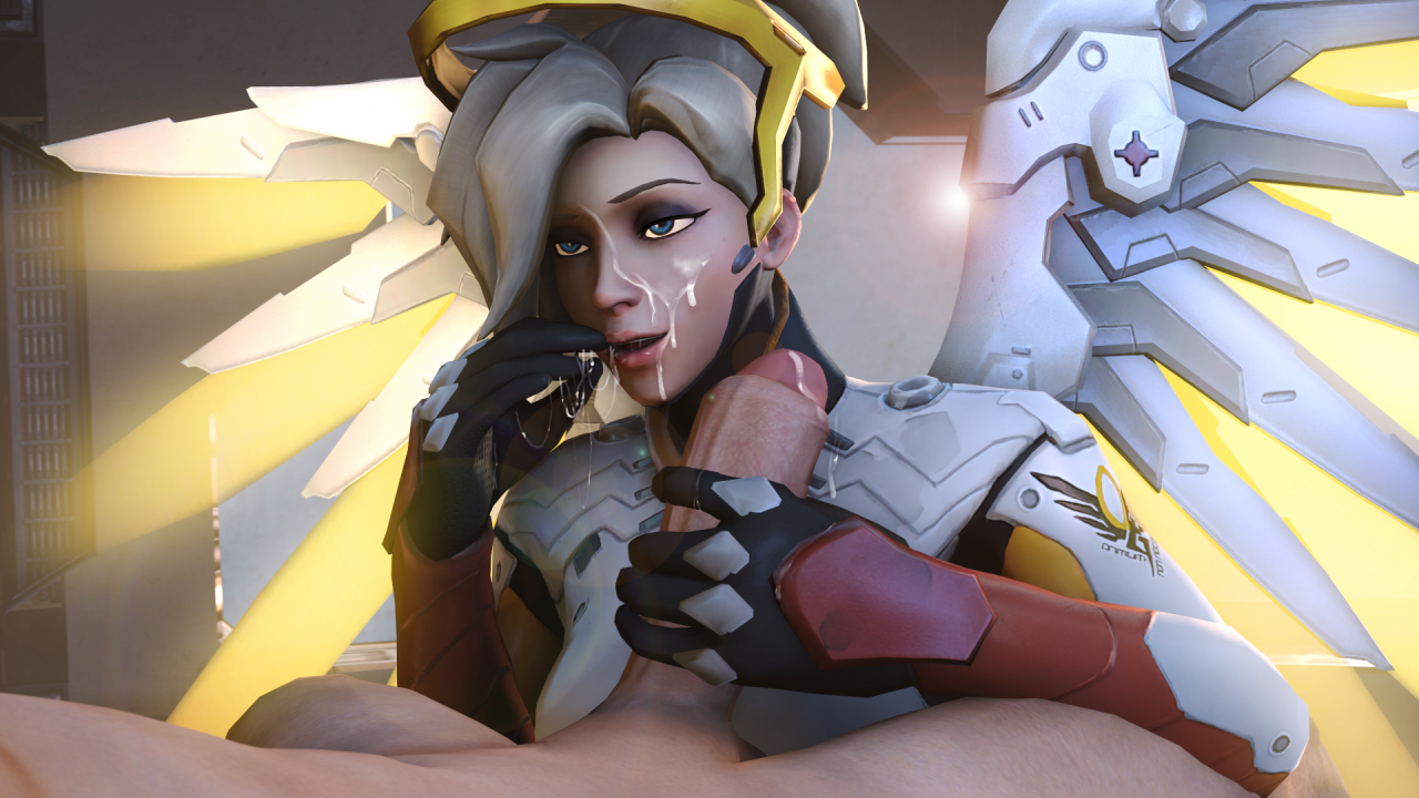 Tracer gets fucked front mercy