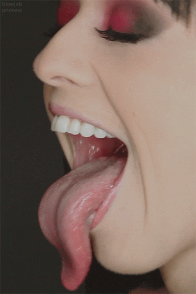 Armani reccomend cutie long tongue girl