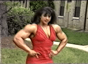 best of Slow motion muscle growth female